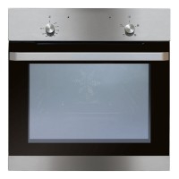 MS100SS Four Function single fan assisted built oven 62ltrs Stainless Steel