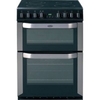 Multifunction Double Oven with Ceramic Hob in Stainless Steel