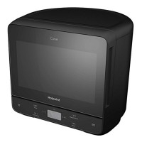 MWH1331B Curved Solo Microwave with 13 Litre Capacity and 700W in Black