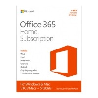 OFFICE365HOME Office 365 with 1 Year Subscription for 5 Users