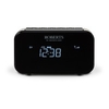 ORTUS1-BK DAB/DAB+/FM Alarm Clock Radio with Any Button Snooze in Black