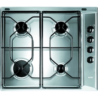 PAA 642 IX/I WE1 58cm Built-In 4 Zone Gas Hob - Stainless Steel