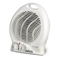 PE129 2000W Upright Fan Heater with Cool Air Option in White