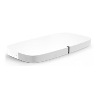 Playbase Sound base with Two-in-One Design in Stylish White
