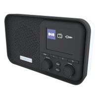 PLAYM5-BLACK DAB/DAB+/FM Radio with 6 Station Presets & LCD Display in Black