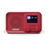 PLAYM5-ROSE DAB/DAB+/FM Radio with 6 Station Presets & LCD Display in Red