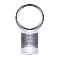Pure Cool Link Purifying Desk Fan with Remote Control in Silver