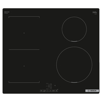 PWP611BB5B 600mm 4 Burner Induction Hob with Plug