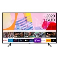 QE55Q60T 55" HDR 4K QLED TV with Alexa,  Google & Apple TV app