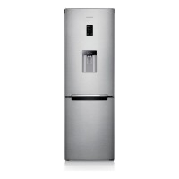RB31FDRNDSA Freestanding Fridge Freezer with 308L Capacity and Water Dispenser in Silver