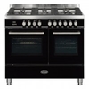 RC-10TG-QL-K 995mm Dual Fuel Range Cooker with 94L Capacity in Black