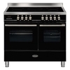 RC-10TI-DE-K 995mm Electric Range Double Oven with 94L Capacity in Black