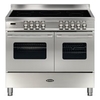 RC-10TI-DE-S Electric Range Double Oven with 94L Capacity in Stainless Steel