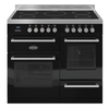 RC-10XGI-QL-K 1000mm Range Cooker Double Oven with Induction Hob in Black