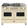 RC-12TG-DE-CR 1200mm Dual Fuel Range Cooker in Cream