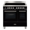 RC-9TI-QL-K 900mm Electric Range Oven with 80L Capacity in Black