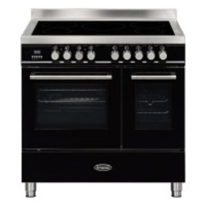 RC-9TI-QL-K 900mm Electric Range Oven with 80L Capacity in Black