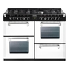 RICH1000DFTCBIBR 996mm Dual Fuel Range Cooker with 127L Capacity in Icy Brook