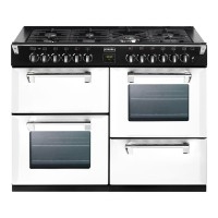 RICH1000DFTCBIBR 996mm Dual Fuel Range Cooker with 127L Capacity in Icy Brook