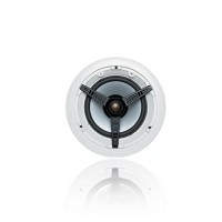 Single In Ceiling Speaker with 2-Way Design with Pivoting C-CAM Tweeter
