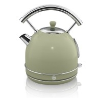 SK34020GN Retro Dome Kettle with 1.7L Capacity in Green