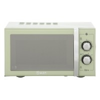 SM22070GN Retro Microwave with 25 Litre Capacity and 900W Power in Green