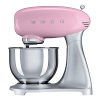 SMF01PKUK Stand Mixer with 4.8L Capacity and 800W Power in Pink