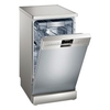 SR26T897EU Slimline Freestanding iQ500 Dishwasher with 10 Place Setting Capacity in Silver