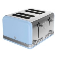 ST19020BLN 4 Slice Toaster with High Lift Function and Defrost Function in Blue