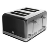 ST19020BN 4 Slice Toaster with High Lift Function and Defrost Function in Black