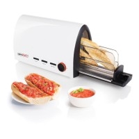 STT7000 Tunnel Toaster with 7-Stage Temperature Settings and Defrost in White