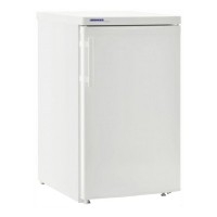 T1714 Larder Fridge with Icebox and 125L Capacity and A+ Energy Rating in White