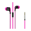 Talk4 Earphones with Microphone & Flat Cable