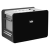TAM6202 2 slice toaster with warming rack attachment in Black