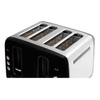 TAM7401B Traditional 4 Slice Toaster with 6 Browning Levels in Black