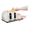 TAM7401C Traditional 4 Slice Toaster with 6 Browning Levels in Cream
