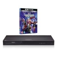 UP970 Smart 4K Ultra HD 3-D Blu-Ray Player with HDR Compatibility in Black