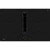 V58NHQ4LO N70 80cm 4 Burner Hob with Integrated Ventilation - Black
