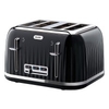 VTT476 2100w Impression 4 Slice Toaster with Variable Browning Control in Black
