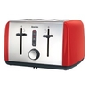 VTT759 Colour Collection 4 Slice Toaster with Hi-lift Function in Red