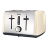VTT760 4 Slice Toaster with Variable Browning Control and in Cream