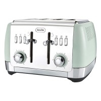 VTT768 Strata 1650w 4 Slice Toaster with Variable Width Control in Green