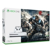 Xbox One S 4k UHD Streaming Capable with 1TB Hard Drive and Gears of War 4 Included
