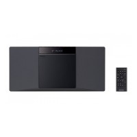XSMC02DB Slim Wall Mountable CD Micro System with Bluetooth,  USB and DAB