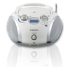 ZOOMBOX3 DAB/DAB+FM CD Radio with 40 Station Pre-sets in White