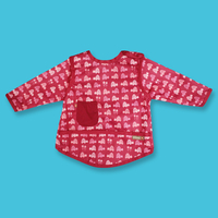 Close Pop-in Stage 3 Bib - Pink Turtle