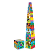 MELISSA & DOUG English Alphabet Nesting and Stacking Blocks