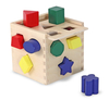 MELISSA & DOUG Wooden Classic Shape Sorting Cube Toy