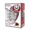 Honeycomb Crispy Heart Milk Chocolate Boxed Egg,  370g