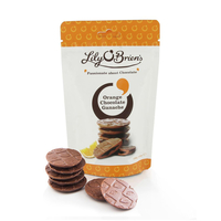 Milk Chocolate Orange Chocolate Ganache Sharing Bag,  120g,  case of 6